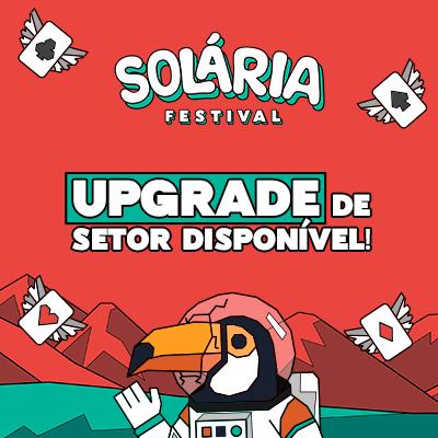 Imagem do evento SOLÁRIA  FESTIVAL | UPGRADE DE SETOR DISPONÍVEL