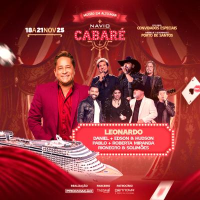 Imagem do evento Navio Cabaré 2025