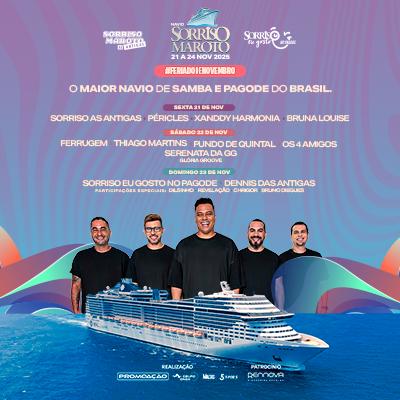 Navio Sorriso Maroto as Antigas em Santos