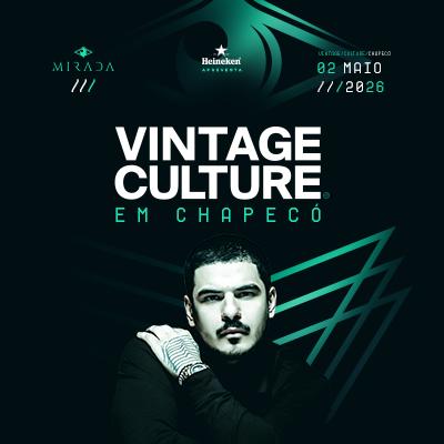 Imagem do evento Vintage Culture em Chapecó