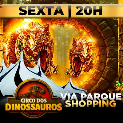 Imagem do evento 23.01 SEXTA 20h00 | CIRCO DOS DINOSSAUROS