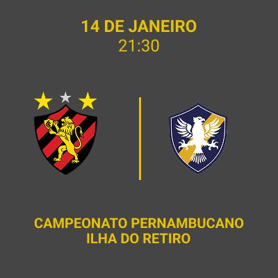 Imagem do evento Sport x Retrô | Time Visitante