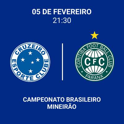 Imagem do evento Cruzeiro X Coritiba | Time Visitante