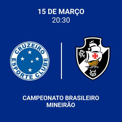 Imagem do evento Cruzeiro X Vasco | Time Visitante