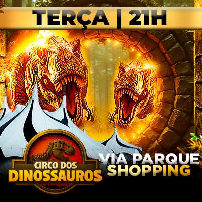 Imagem do evento 20.01 TERÇA 21h00 | CIRCO DOS DINOSSAUROS