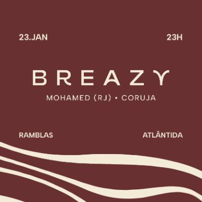 Imagem do evento 23.01 | Breazy - Sente o Clima