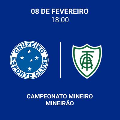 Imagem do evento Cruzeiro X América MG | Time Visitante