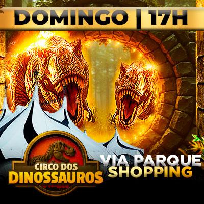 Imagem do evento 08.02 DOMINGO 17h00 | CIRCO DOS DINOSSAUROS