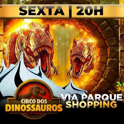 Imagem do evento 13.03 SEXTA 20h00 | CIRCO DOS DINOSSAUROS