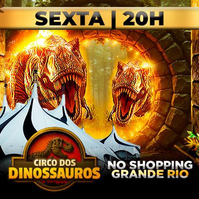 Imagem do evento 27.03 SEXTA 20h00 | CIRCO DOS DINOSSAUROS