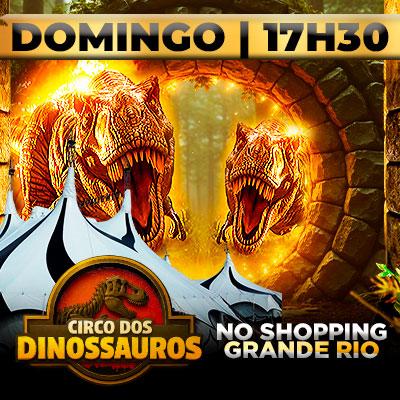Imagem do evento 29.03 DOMINGO 17h30 | CIRCO DOS DINOSSAUROS