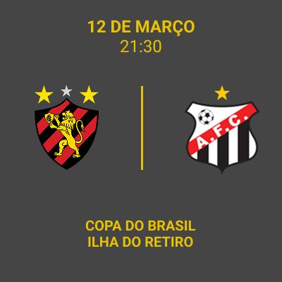 Imagem do evento Sport x Anápolis | Copa Do Brasil