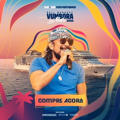 Vumbora Pro Mar 2026 em Santos - Bell Marques