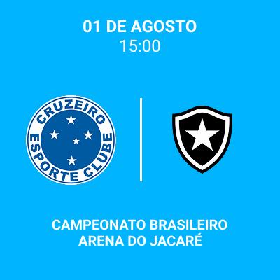 Imagem do evento Cruzeiro x Botafogo - Feminino Time Visitante | Campeonato Brasileiro A1