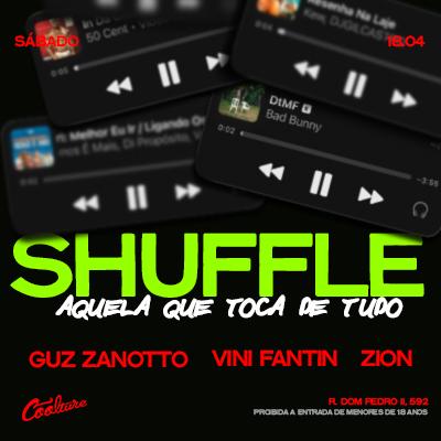 Imagem do evento COOLTURE | SHUFFLE | SÁBADO 18/04