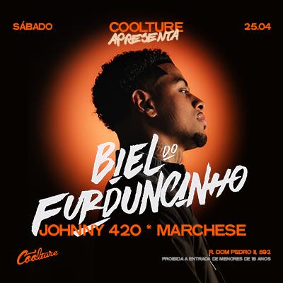 Imagem do evento COOLTURE | BIEL DO FURDUNCINHO | SÁBADO 25/04