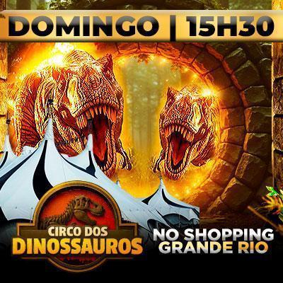 Imagem do evento 26.04 DOMINGO 15h30 | CIRCO DOS DINOSSAUROS