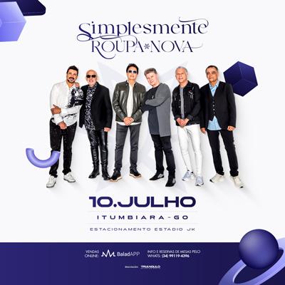 Simplesmente Roupa Nova em Itumbiara