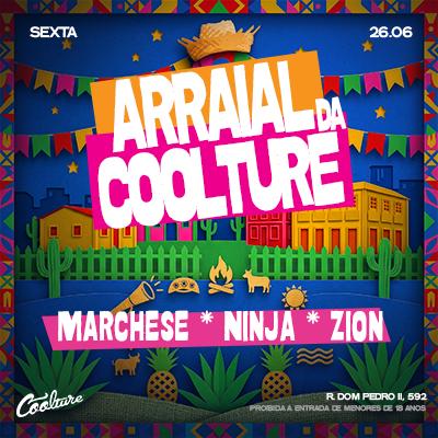 Imagem do evento COOLTURE | ARRAIAL DA COOLTURE | SEXTA 26/06