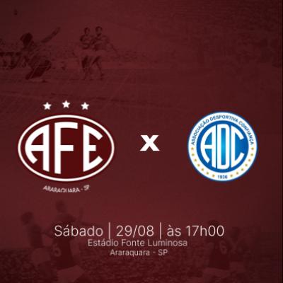 Imagem do evento Ferroviária x Confiança