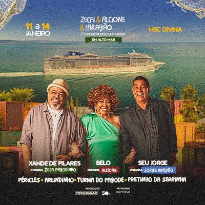 Navio Maior Encontro do Samba em Santos - Xande de Pilares + Belo