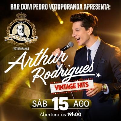 Imagem do evento Arthur Rodrigues ( Vintage hits )