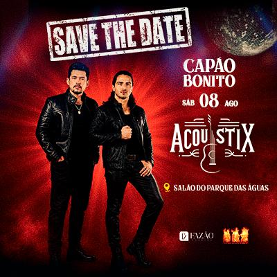 Imagem do evento ACOUSTIX EM CAPÃO BONITO