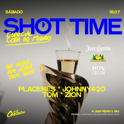 Imagem do evento COOLTURE | SHOT TIME | SÁBADO 18/07