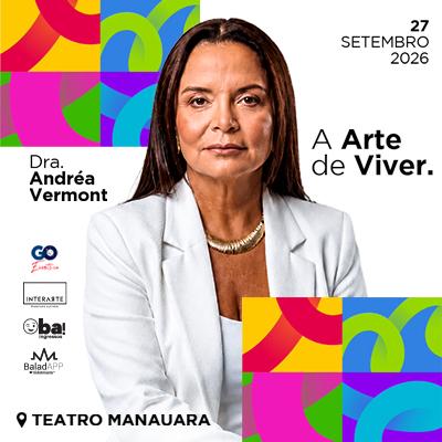 Imagem do evento A arte de viver  - Palestra com a Psicanalista Dra. Andréa Vermont
