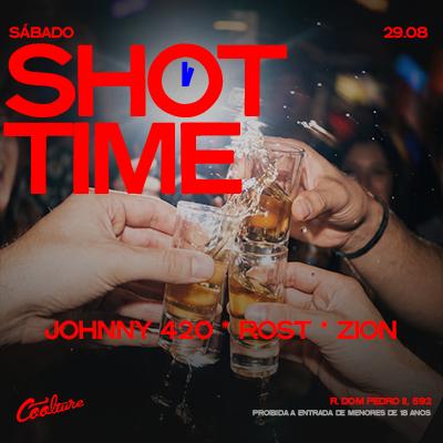 Imagem do evento COOLTURE | SHOT TIME | SÁBADO 29.08