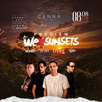 Imagem do evento Preview We Love Sunsets