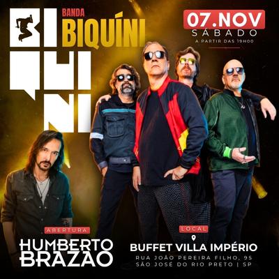 Imagem do evento Biquíni + Humberto Brazão