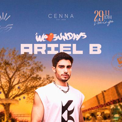 Imagem do evento Ariel B - We Love Sundays